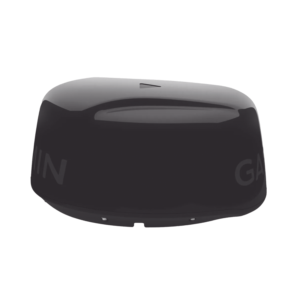 Radar tipo domo GMR Fantom 18x color negro de hasta 48 Millas Náuticas de alcance máximo, con 50 W de potencia.