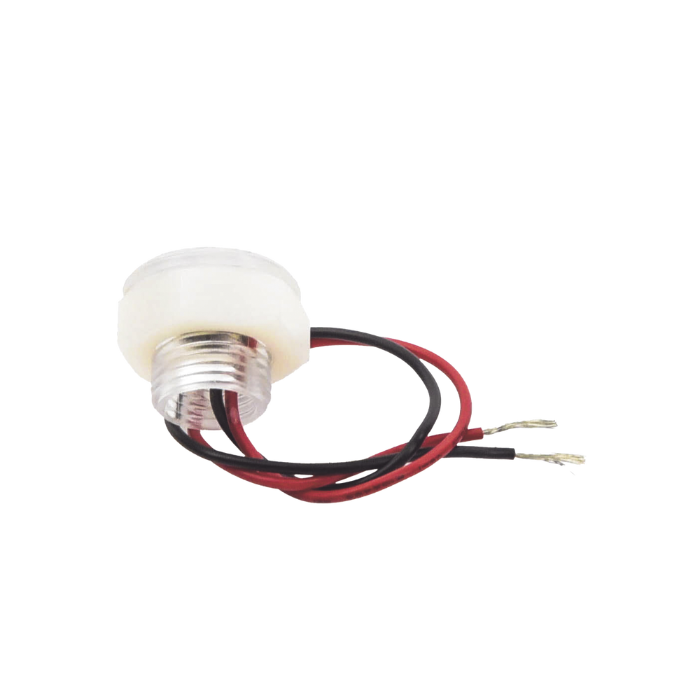 Luz led marina de cortesía serie Newt, emite luz de color blanco de 45 lúmenes, para uso exterior e interior, fabricado bajo norma de protección IP67.