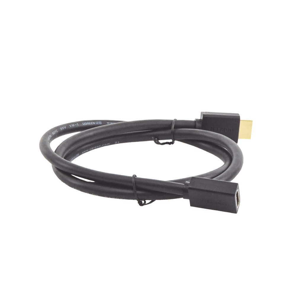 Cable Extensor HDMI de 1 Metro (3.28 Pies) / 4K@60Hz / 3D / HDR / Macho a Hembra / Núcleo de Cobre Estañado / Transmisión Estable