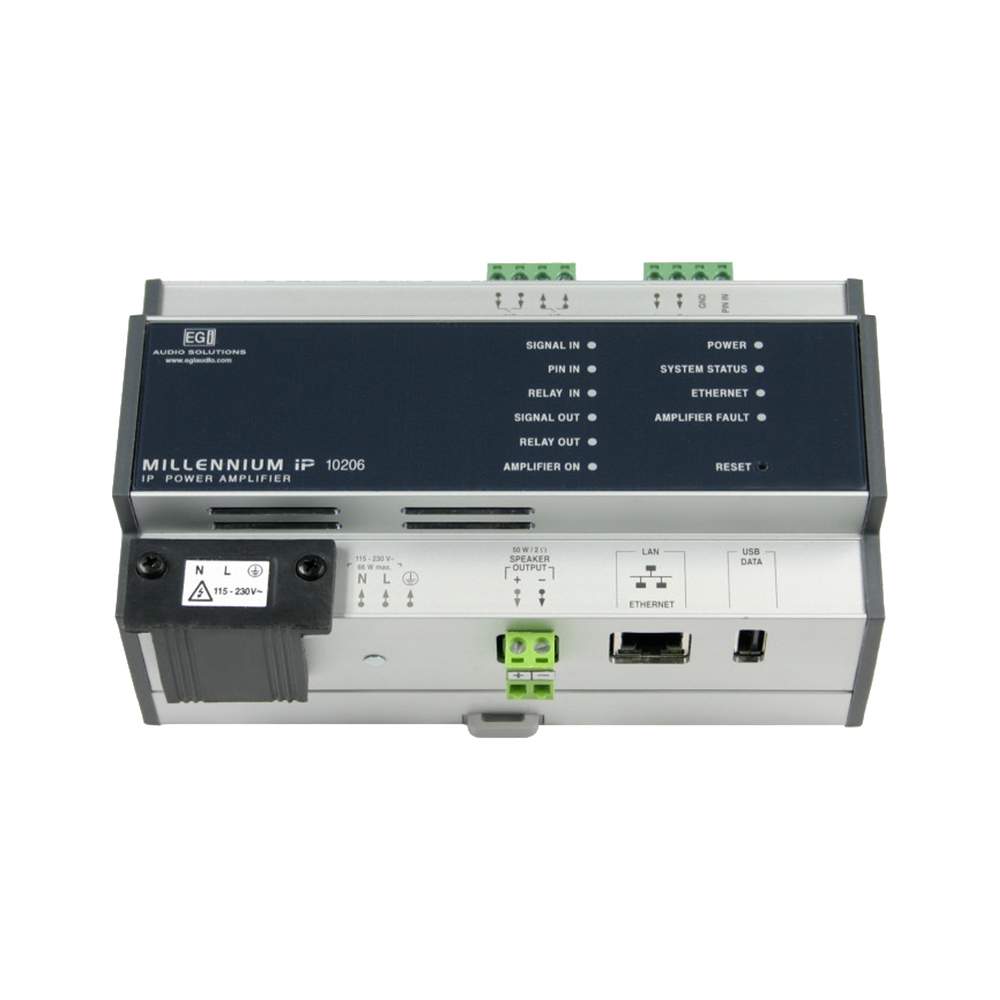 Etapa de potencia IP con Salida para Altavoces de Baja Impedancia