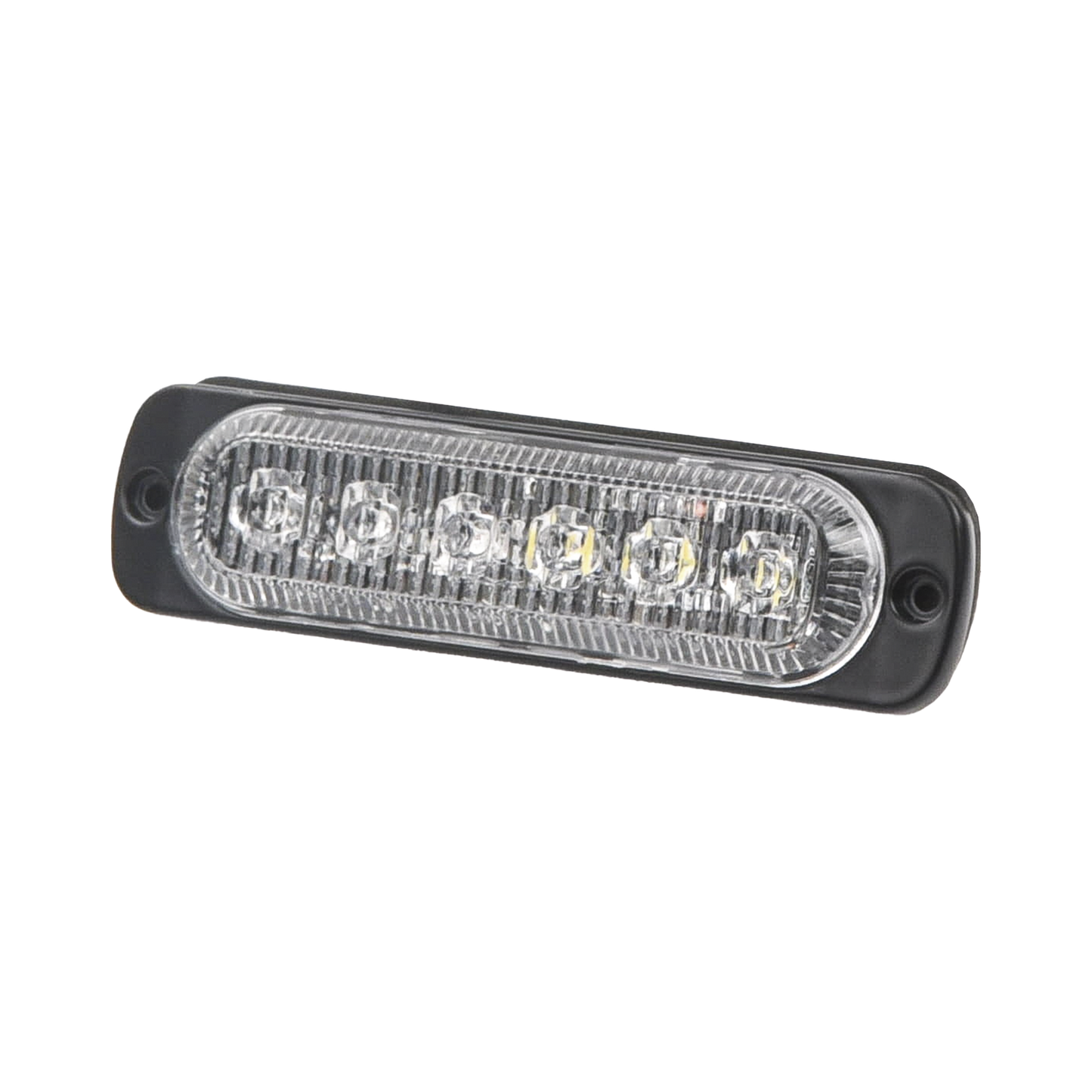 Luz direccional con 6 LEDS, color ambar/claro, 12-24 Vcc