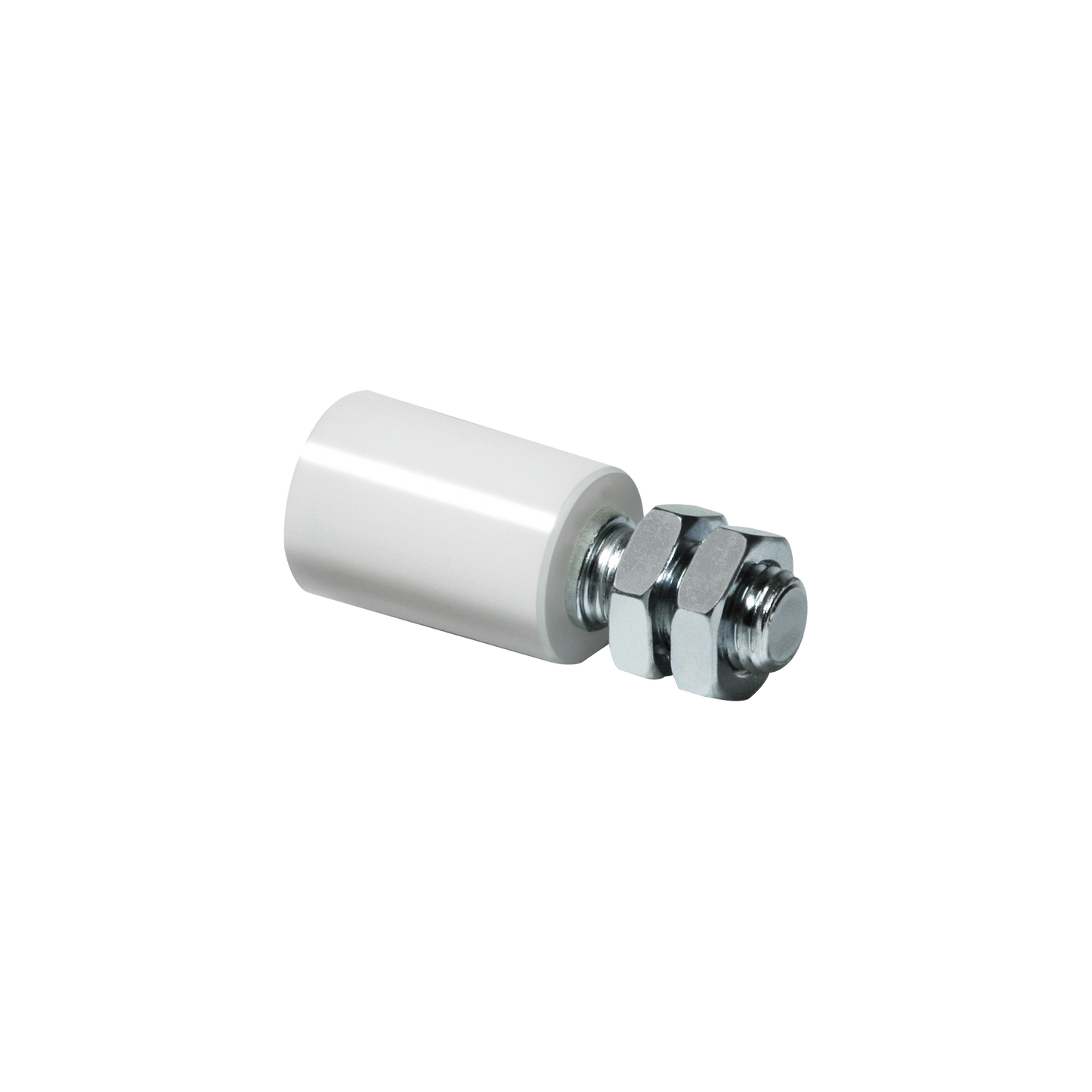 230 - Rodillo de Nylon 25 MM / Cuerpo de Acero Galvanizado