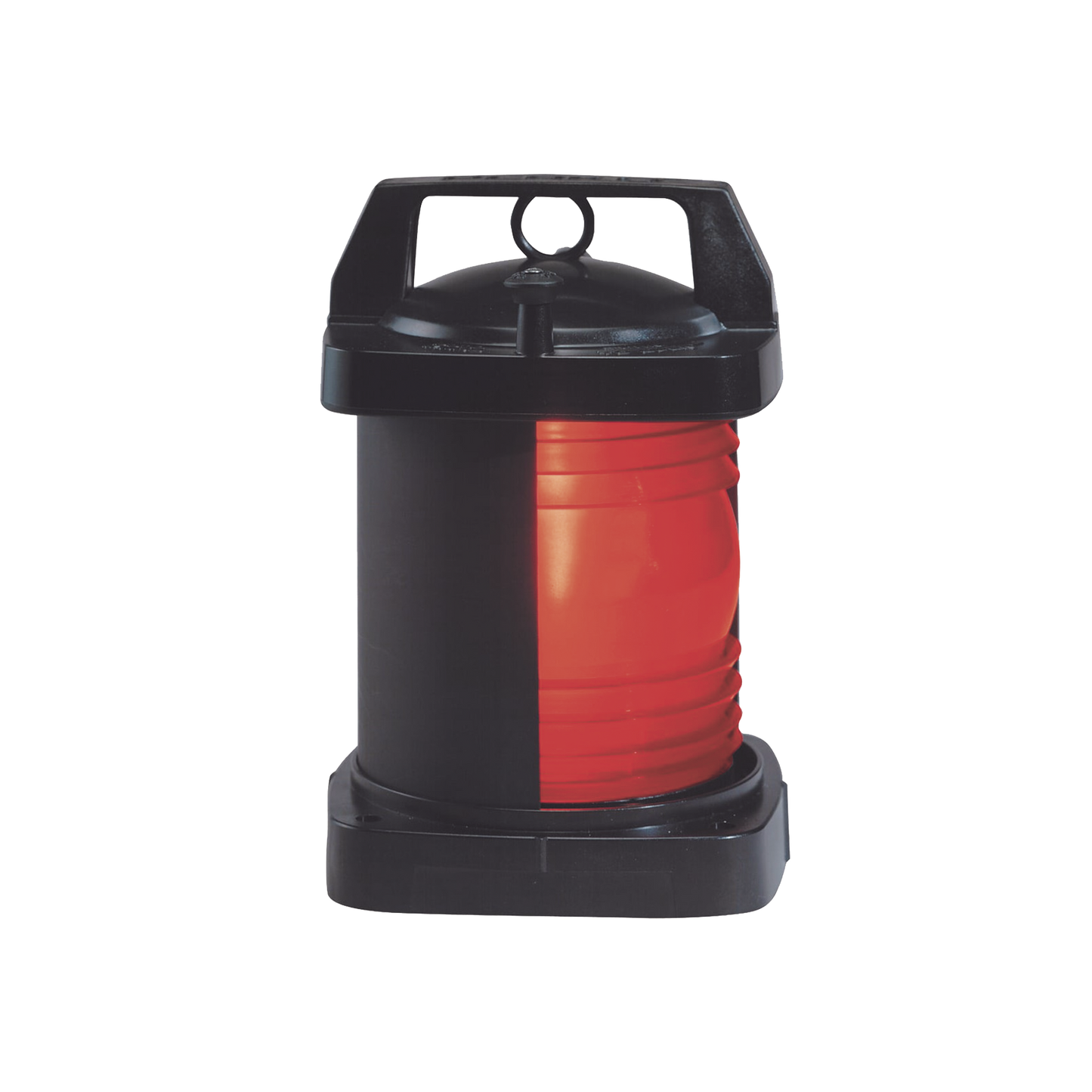 Luz de navegación con lente en color rojo con arco de visibilidad: 112-1/2°