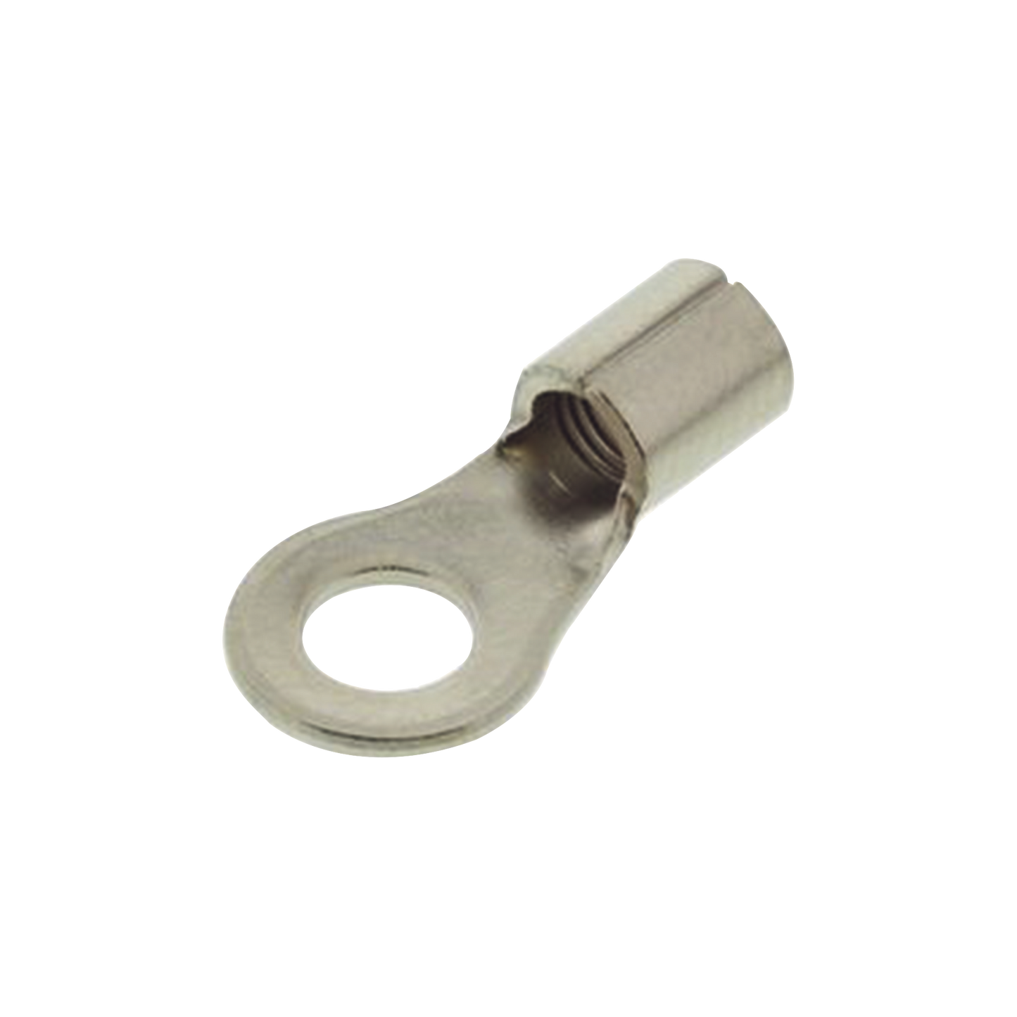 Terminal de Ojo No. 10, sin Forro para Alambre AWG 10-12.