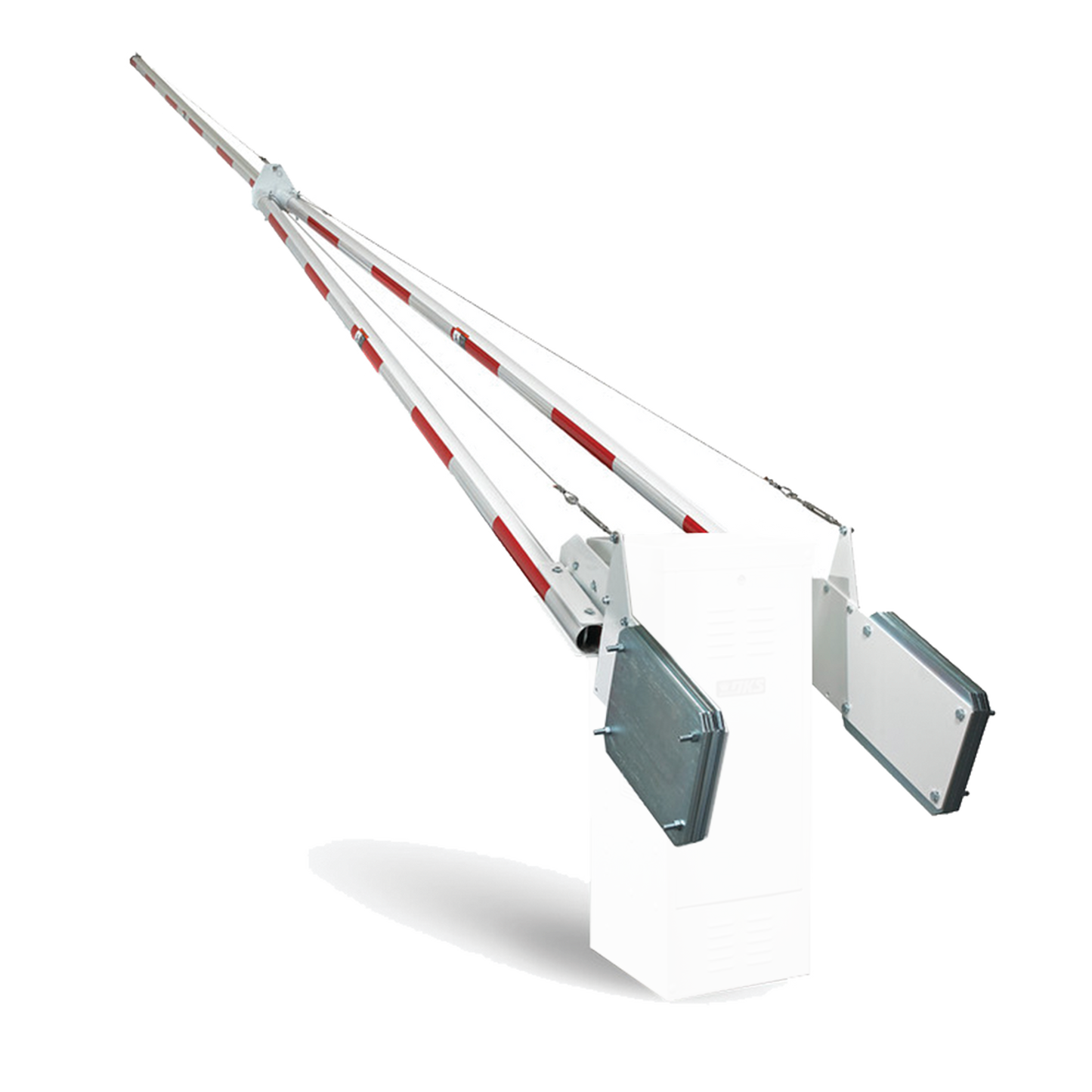 Brazo Tubular de Aluminio de 27 ft Para Barreras Doorking 1602