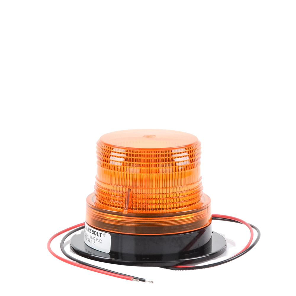 Estrobo ámbar FIREBOLT PLUS de tecnología LED, 12-72 Vcc