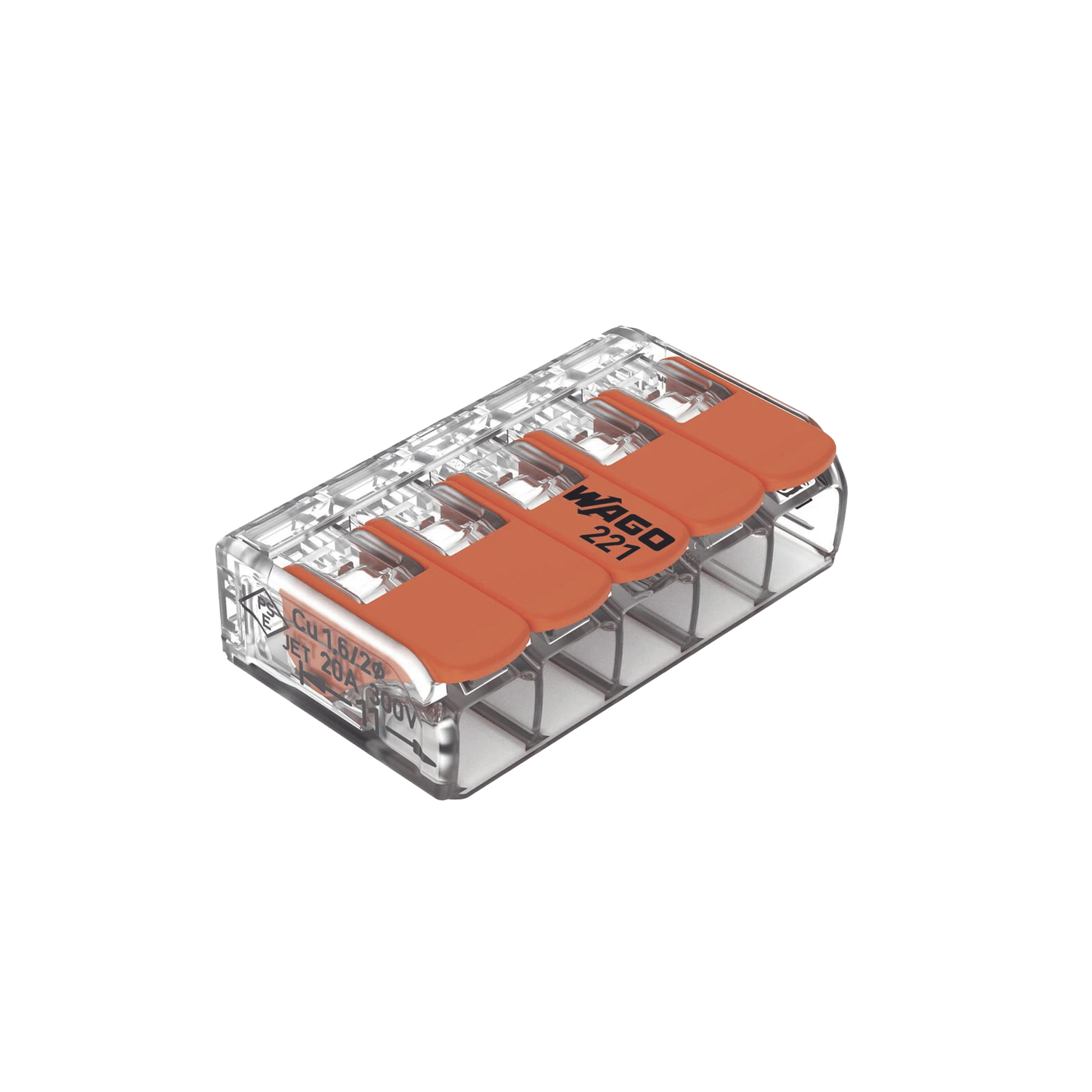 Conector Compacto para 1 Cable de Entrada 4 Cables de Salida / Cables Compatibles 28AWG-12AWG