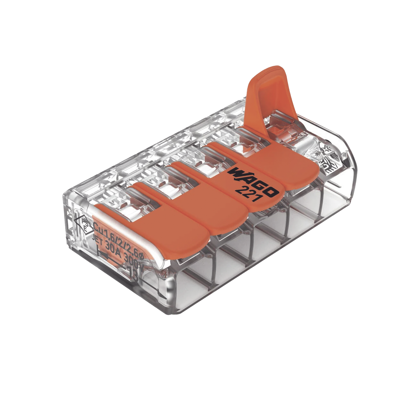 COMPACT Splicing Connectorfor all conductor types transparent