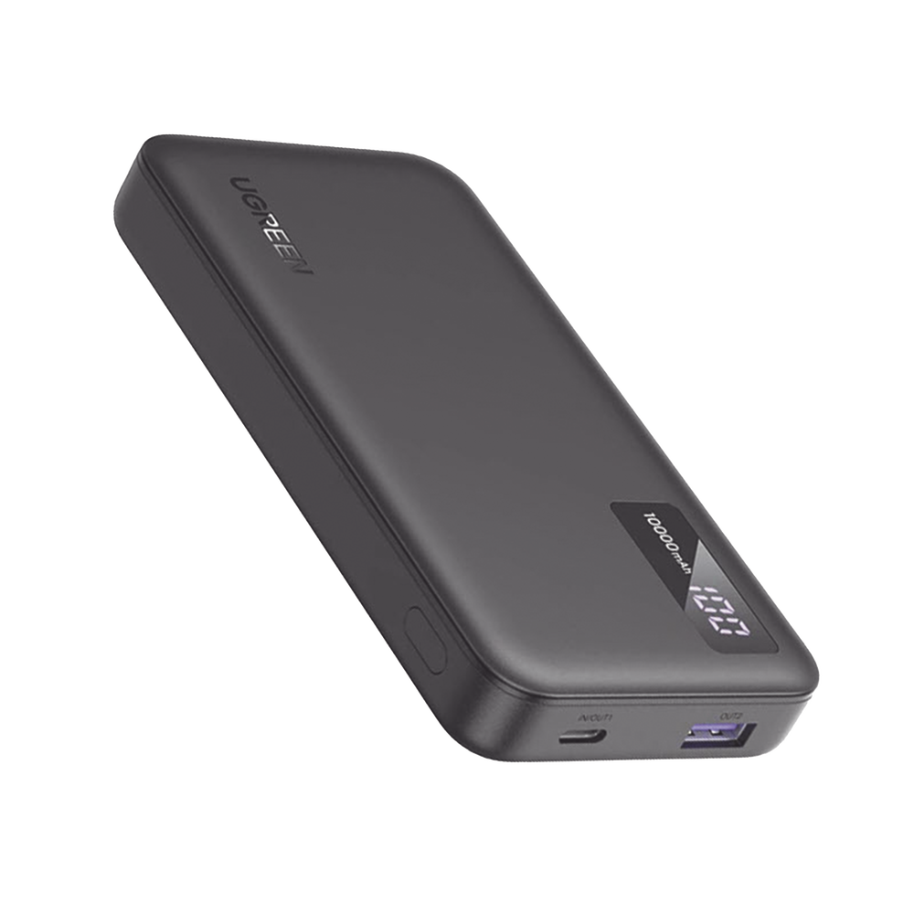 Power Bank de 10000mAh NEXODE | 22.5W | USB-A | USB-C | Indicador Led | Tecnología de Carga Rápida | Ultra Delgado | Ultra ligero | PD3.0/QC3.0/FCP/AFC/APPLE/SAMSUNG/ BC1.2/SC | Aprobado CE, Rohs, FCC, REACH, POPS, etc.