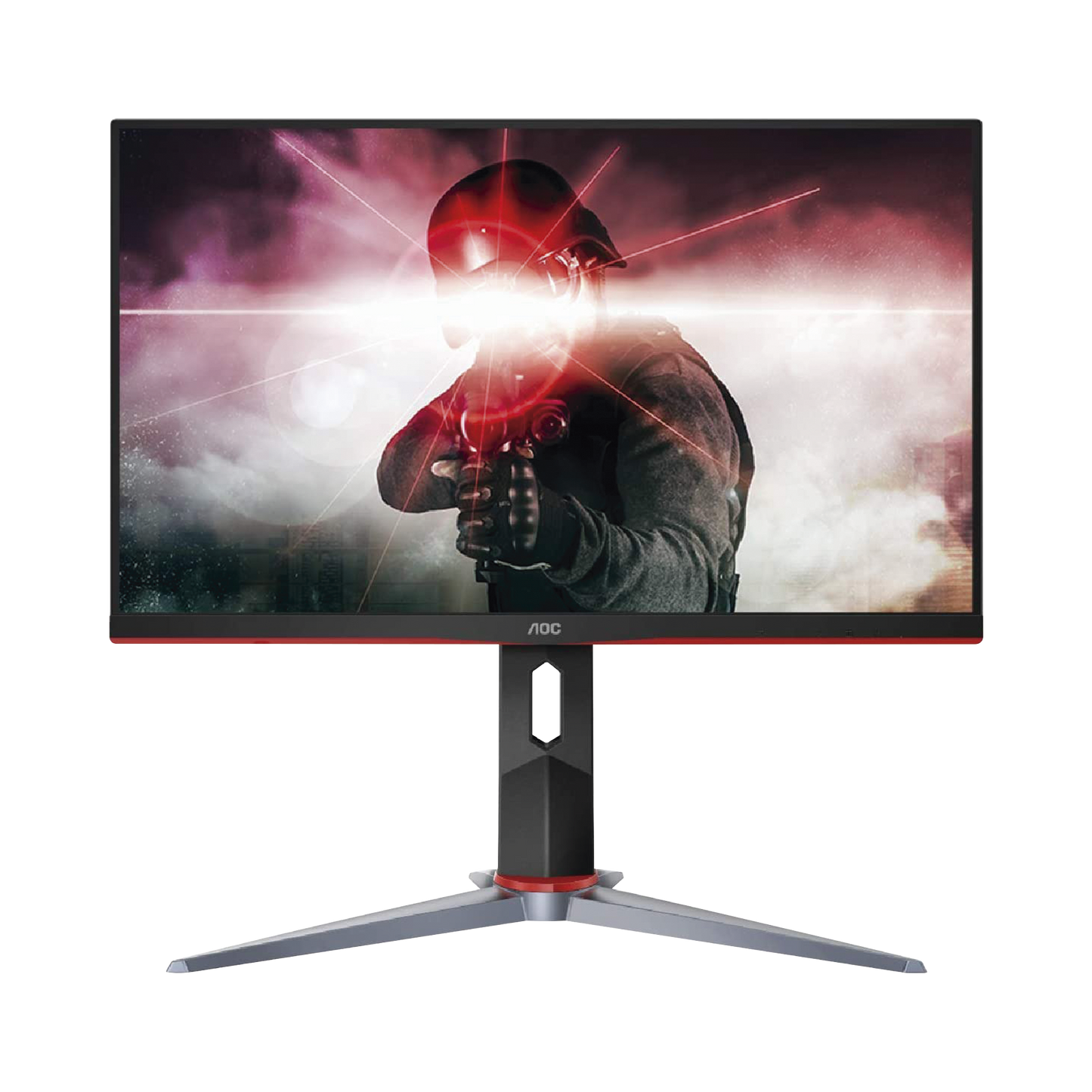 Monitor 27" GAMING Backlight-LED IPS, Resolución 1920 x 1080p 144Hz, con Entradas de Video VGA / HDMI / DISPLAYPORT . Bisel Ultra Delgado. Compatible con VESA