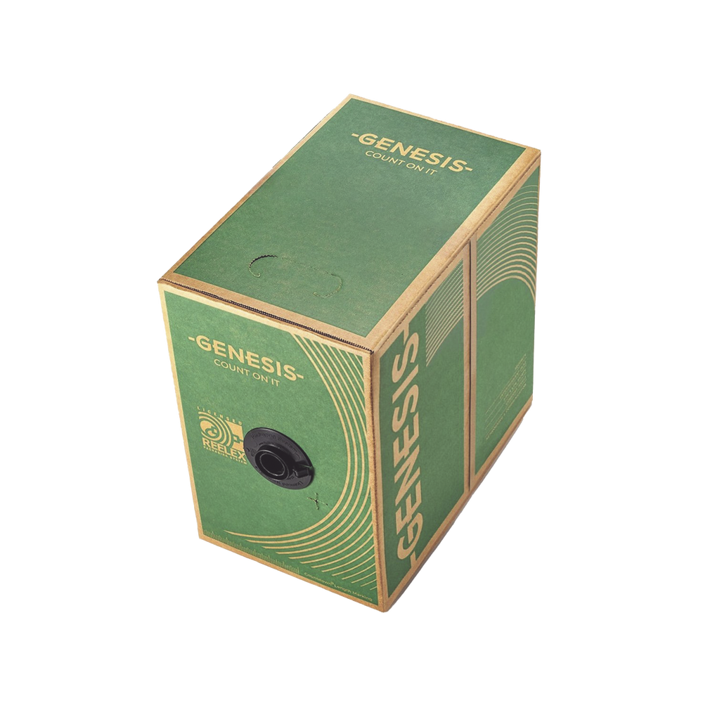 Bobina de 305 Metros (1000 Pies) / Alambre de Cobre / 2 x 16 AWG / Plenum / Tipo FPLP, CL3P, FT6 Plenum / Color Rojo / Para Aplicaciones en Sistemas de Detección de Incendio y Sistemas de Evacuación