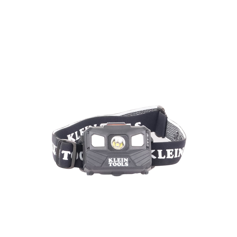Lámpara Luz LED Frontal Recargable de 400 Lúmenes, Apagado Automático, con Correa de Tela, Adaptable y Ajustable a Gorros, Cascos, Cachuchas o directo a Frente Humana (Tipo Minero)
