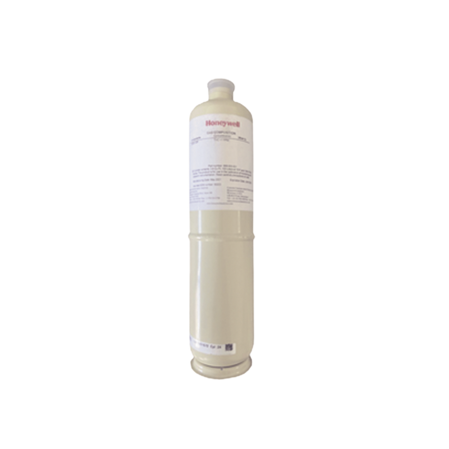 Cilindro Para Calibración De Dioxido De Azufre (SO2), Concentración 25 ppm, Capacidad 58 L, Dimensiones 5/8" x 18" Para Serie XNX/XCD/S3K Gases Tóxicos