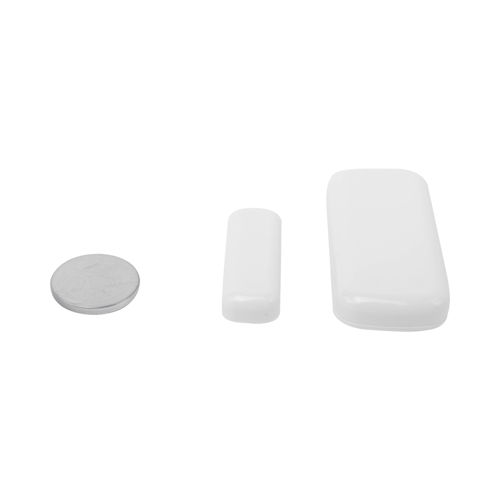 Contacto Magnetico Inalámbrico de Largo Alcance Super Estetico para Puertas y Ventanas / Batería de Larga Duración 3-5 años