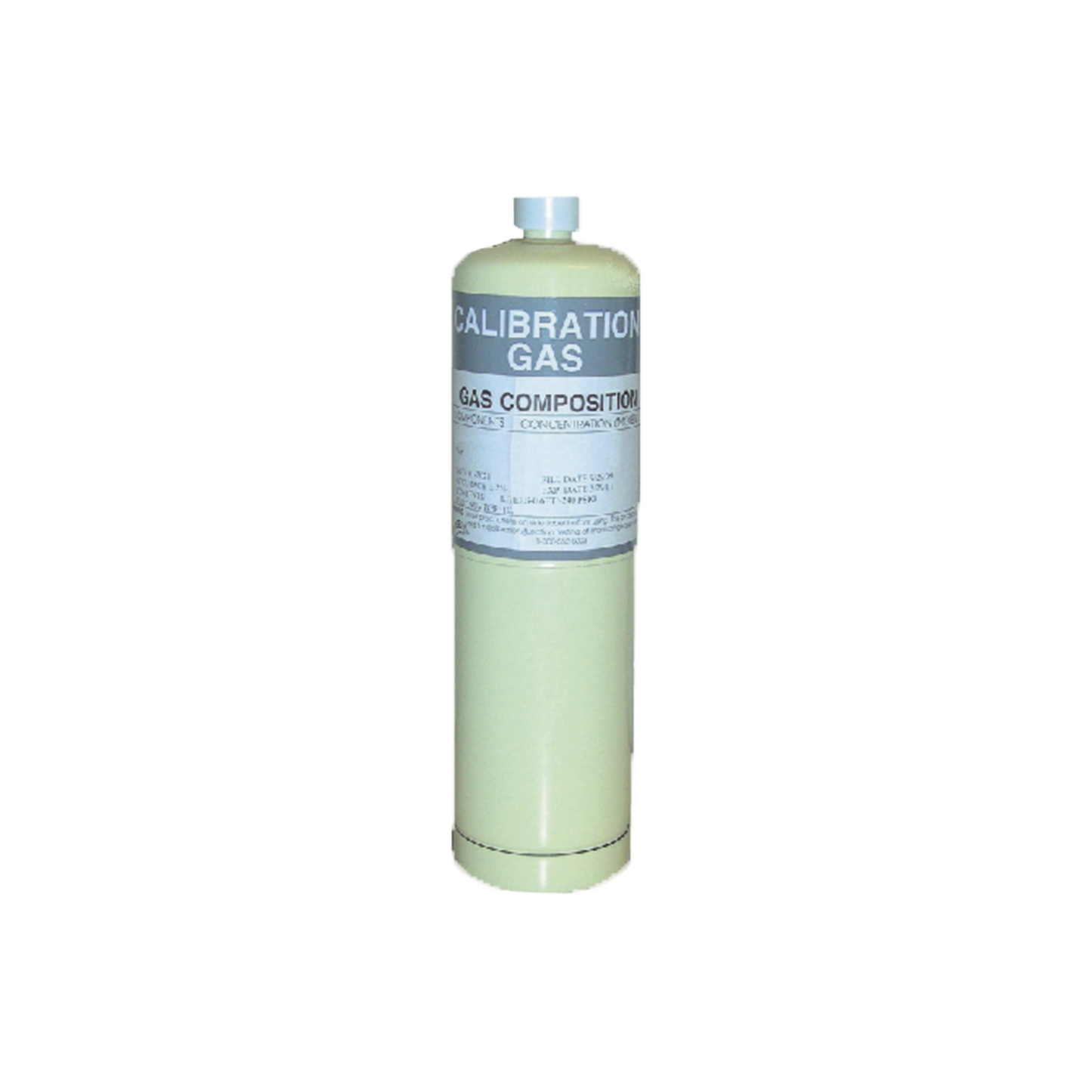 Cilindro Para Calibración de Detectores de Gas Monoxido de Carbono a 200PPM MACURCO