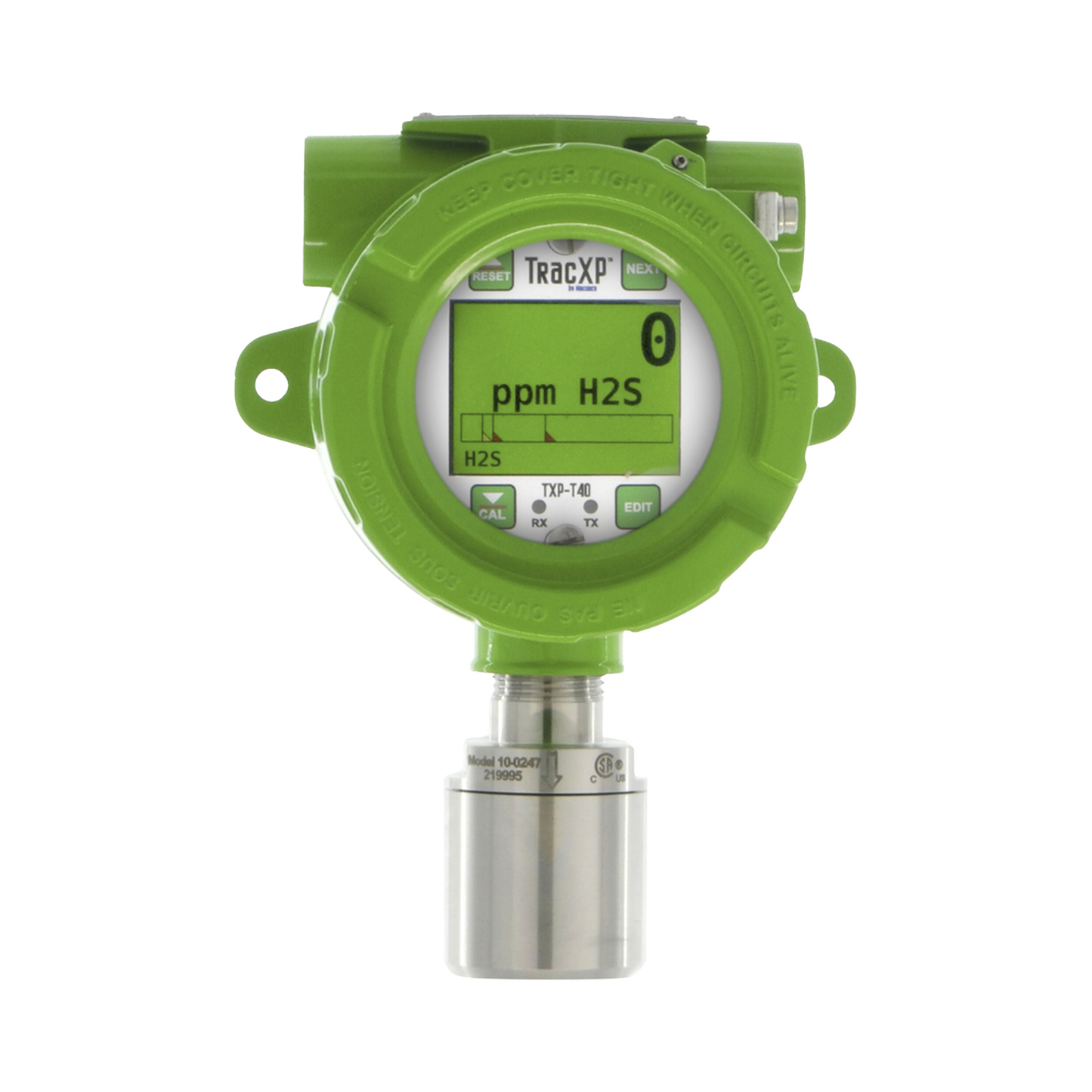 Monitor de Gas de un Sensor C1 D1 | Aluminio | Incluye Tarjeta Relevadora | Clase 1 Div 2 | No Incluye Detectores