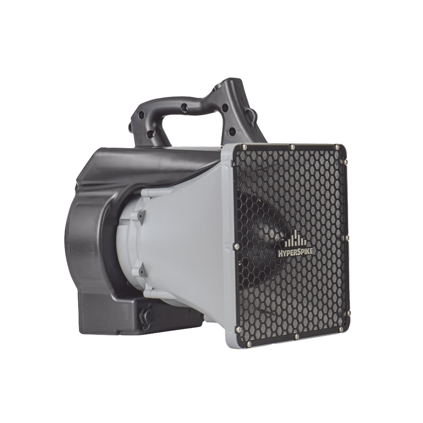 Altavoz Portátil De Alta Fidelidad HyperSpike® Serie HS-10, Con Aislante De Ruido, Color Gris Con Negro