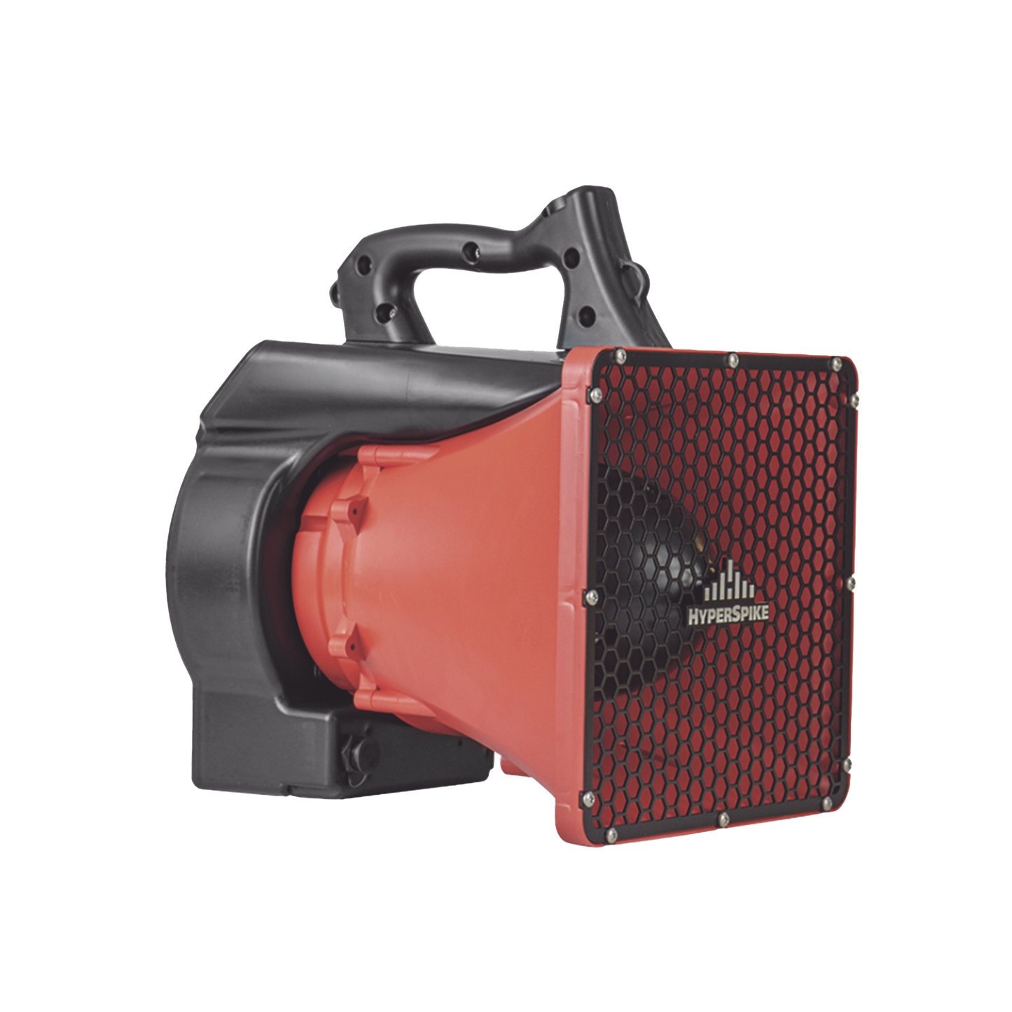 Altavoz Portátil De Alta Fidelidad HyperSpike® Serie HS-10, Con Aislante De Ruido, Color Rojo Con Negro