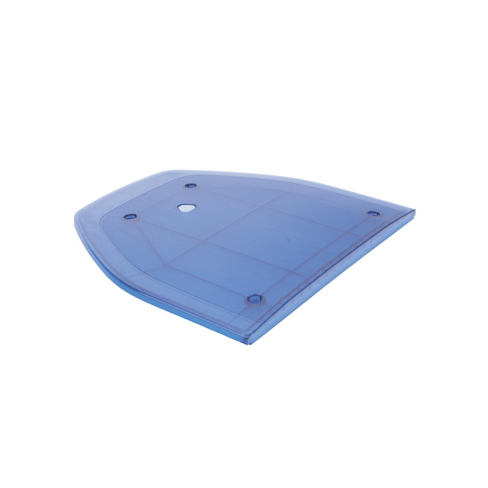 Domo lateral de reemplazo para barra de luces SP216 de la Marca SignalPro, Color Azul