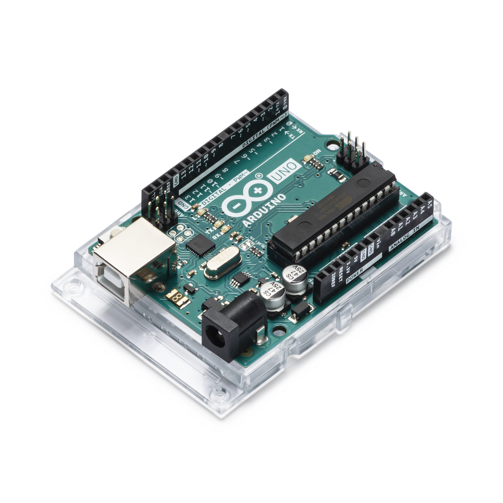 Placa de Desarrollo Arduino UNO R3 / Microcontrolador ATmega328P / 14 Pines Digitales / 6 Entradas Analógicas / USB-B / Compatibilidad Shields / Educación e Industria