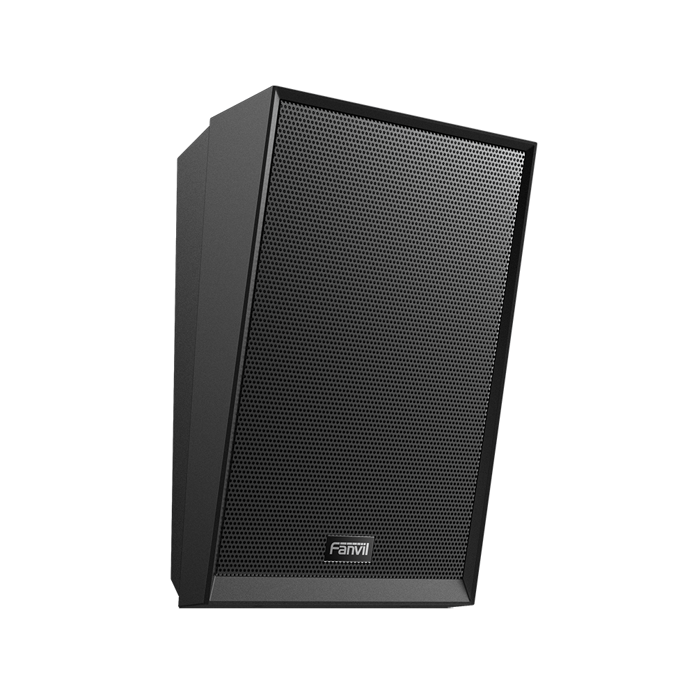 Altavoz SIP IP para voceo y paging, 2 líneas SIP, potencia de hasta 15W, alimentación vía PoE