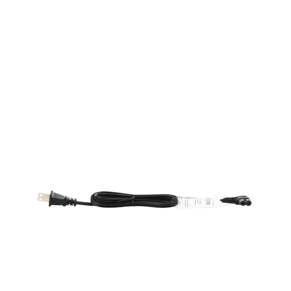 Cable de Alimentación Eléctrica para 120-240 Vca / 1 Metro (3.28 Pies) / 2 Clavijas Tipo Americano / Conector en Forma Tipo L