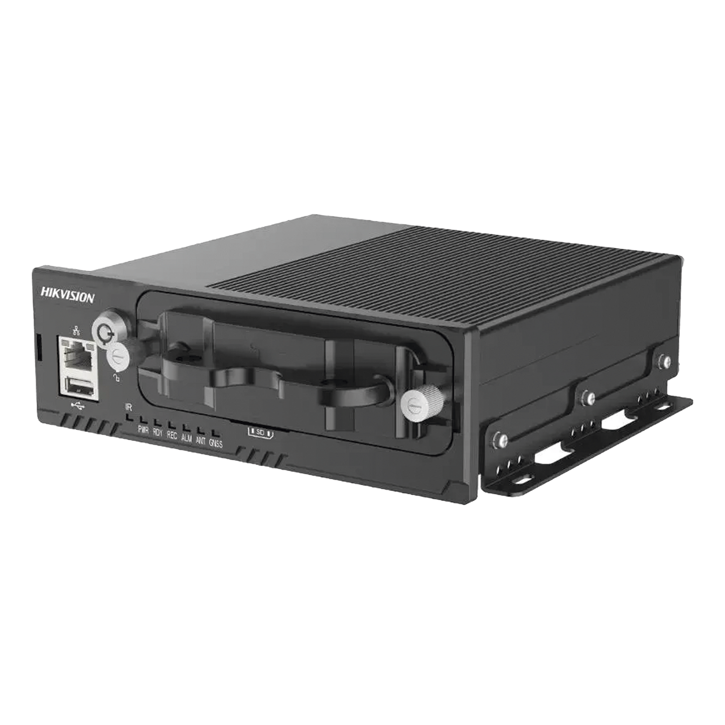 DVR Móvil 1080P (2 Megapixel) / 4 Canales TURBO + 4 Canales IP / GPS integrado / Sensor G / Alarmas I/O / Alimentación 9-36VCC