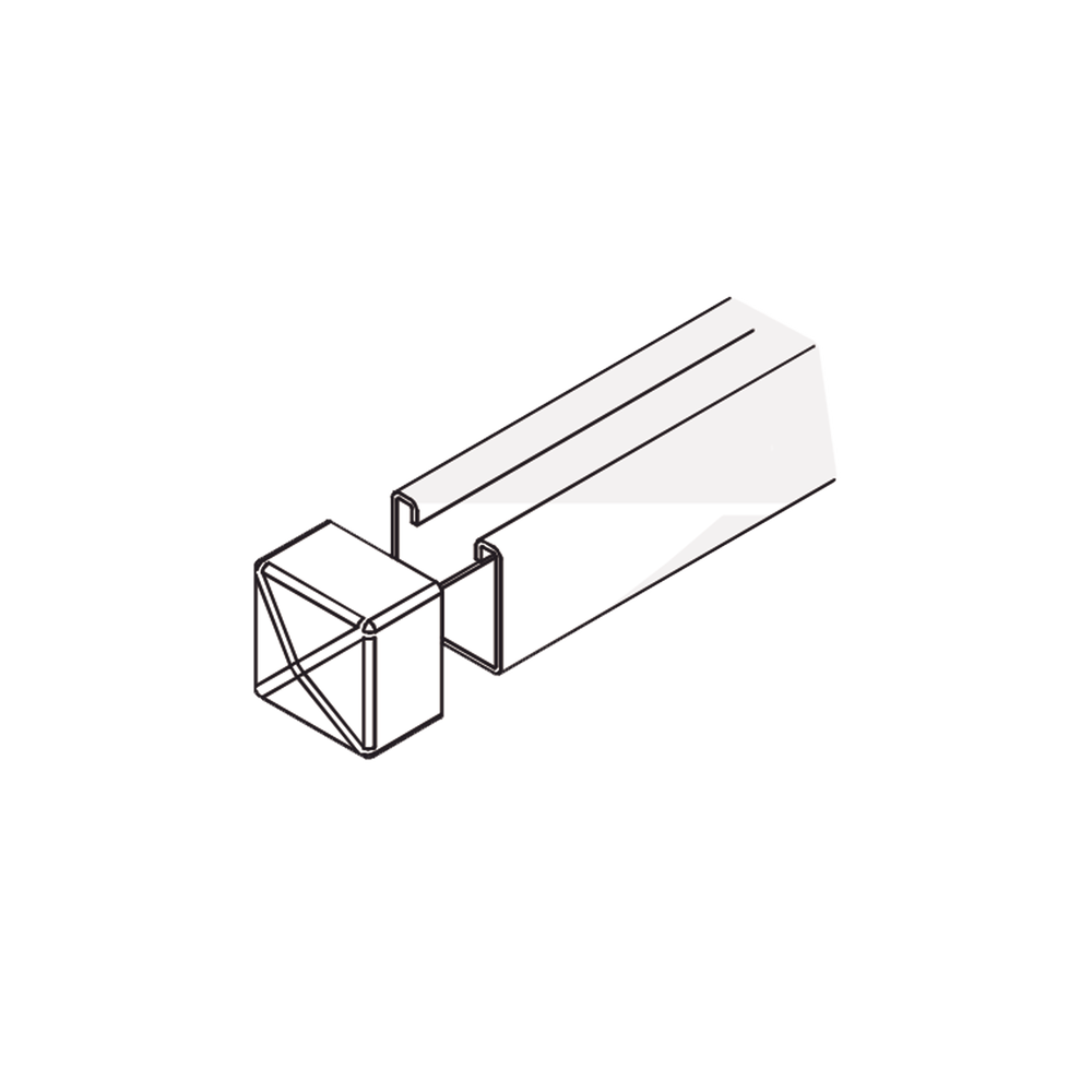 Tope Unicanal Plano para Tornillo de 1/2" (13 mm).