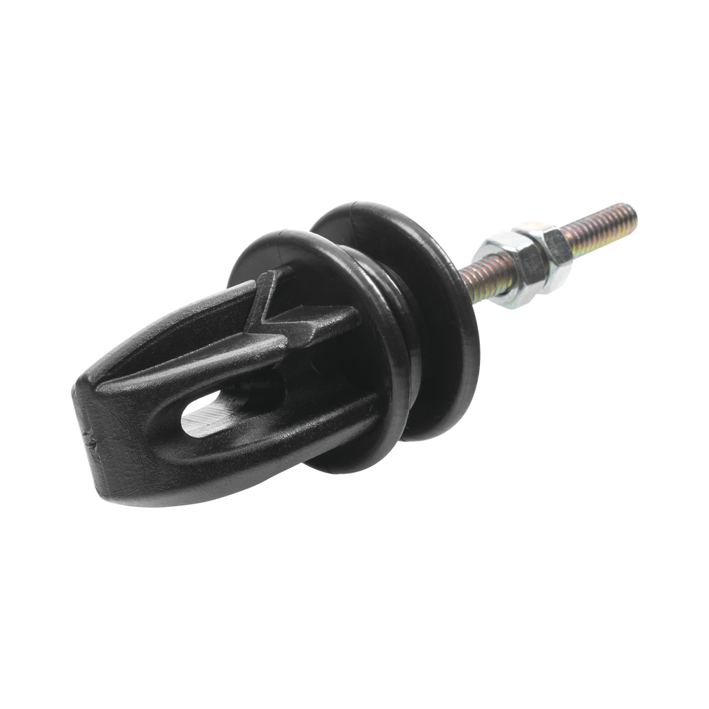 Nuevo Aislador para uso en postes de Cercos Eléctricos 3 en 1 (Paso, Esquina y Tensor)