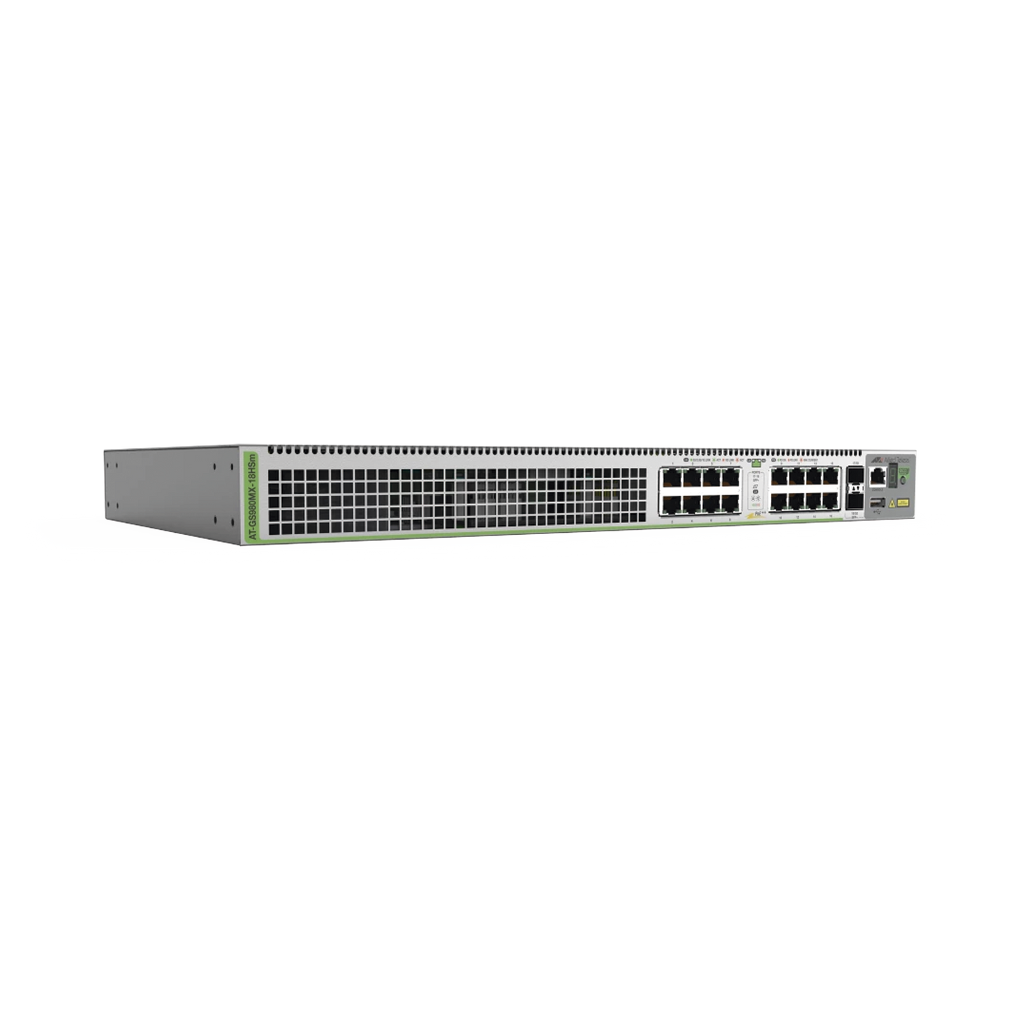 Switch L3 Stack, 16x 100M/1/2.5/5G-T PoE++, 2x SFP+ puertos
