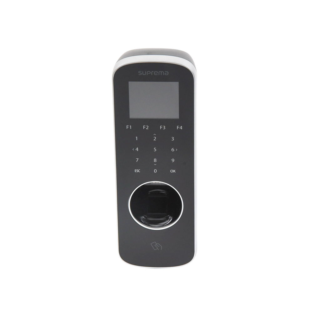 BioStation L2 Lector de Huella Delgado con Teclado Touch y Lector 13.56 MHz MIFARE®/ NFC /DESFire/DESFire EV1/ Felica