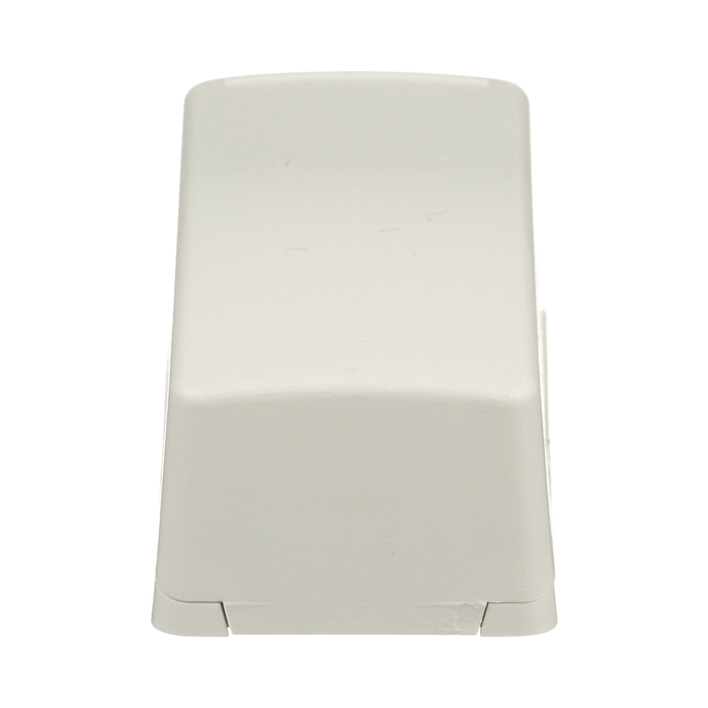 Caja de Montaje en Superficie, Para 1 Módulo Mini-Com, Color Blanco Mate