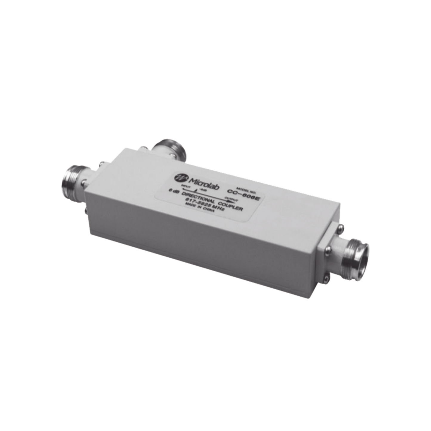 Acoplador direccional 6dB 617-5925MHz 300W-161dBc 4.3-10 IP67