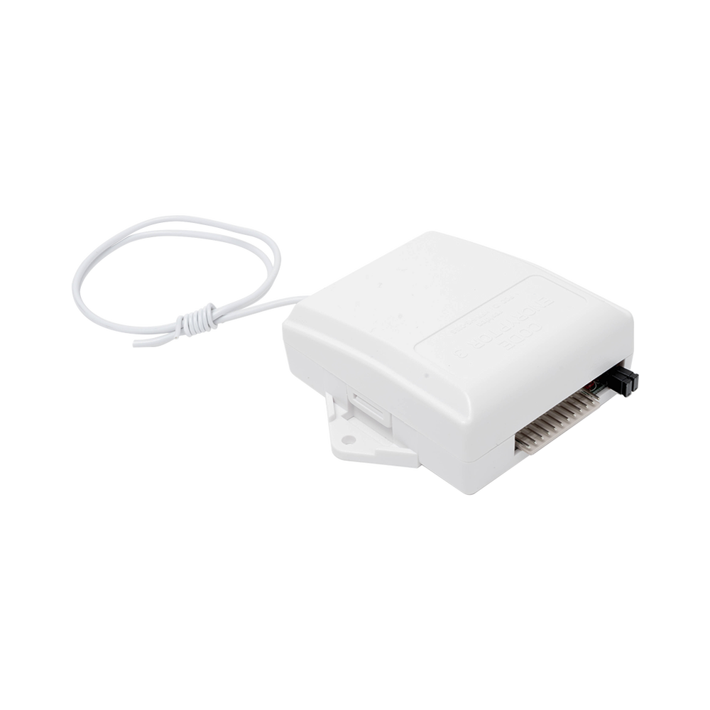Receptor Universal con conexion directa al Keybus del panel de alarma con relevador auxiliar para abrir puertas de garage o aplicaciones de pulso momentaneo