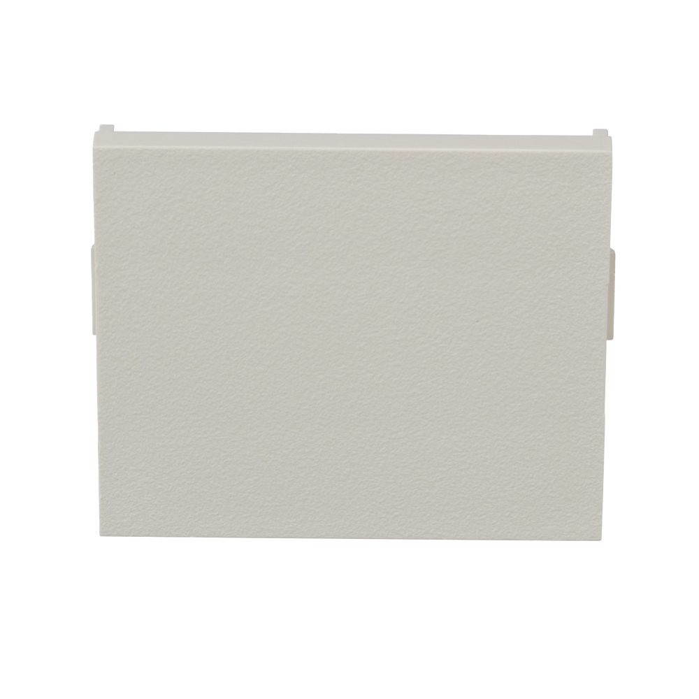 Módulo de Tapa Ciega (Inserto Ciego), de 1/2, Color Blanco Mate, 1 Pieza