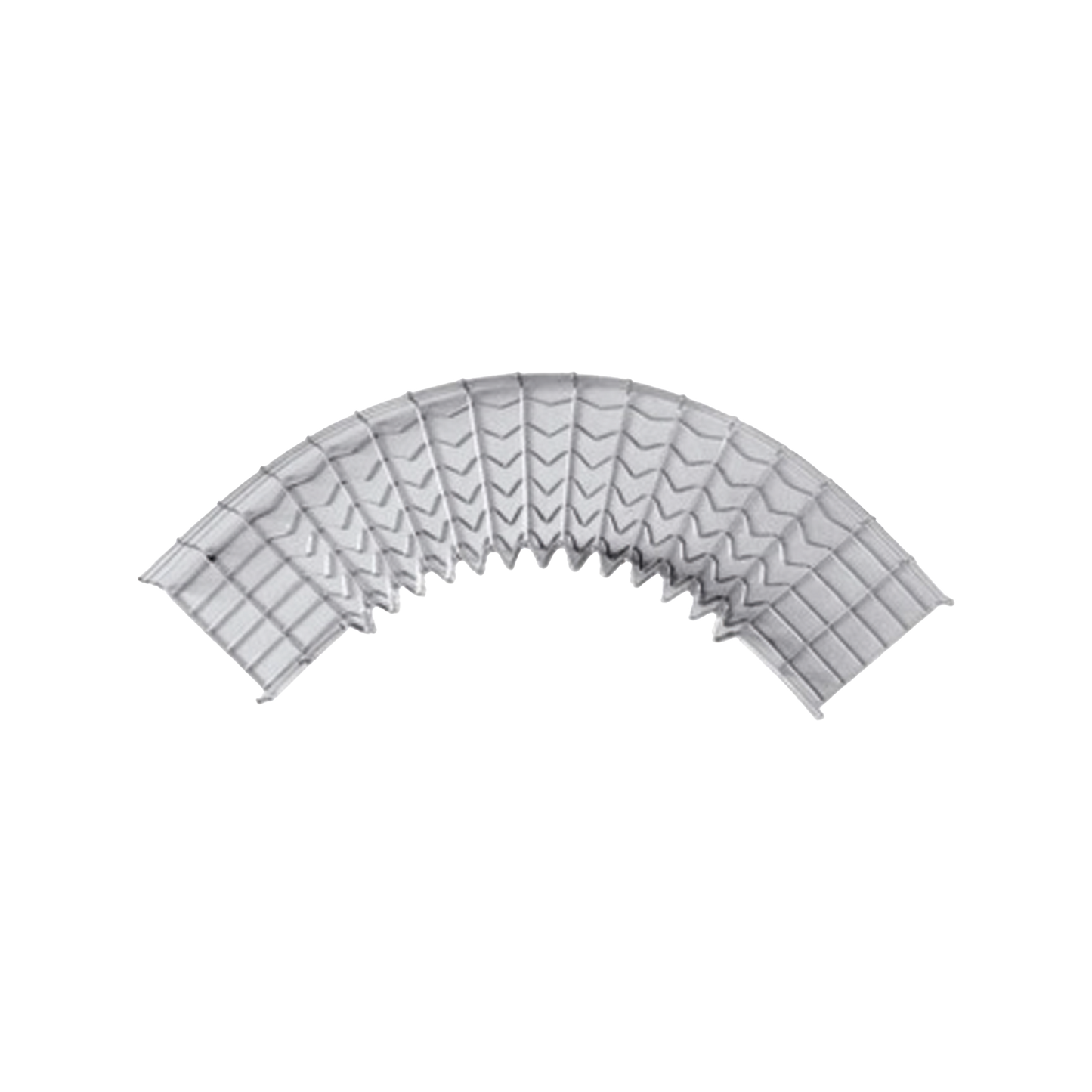 Curva Pre-Fabricada Horizontal de 90° con medidas de 105 mm de Peralte y 200 mm Ancho (105/200 mm)