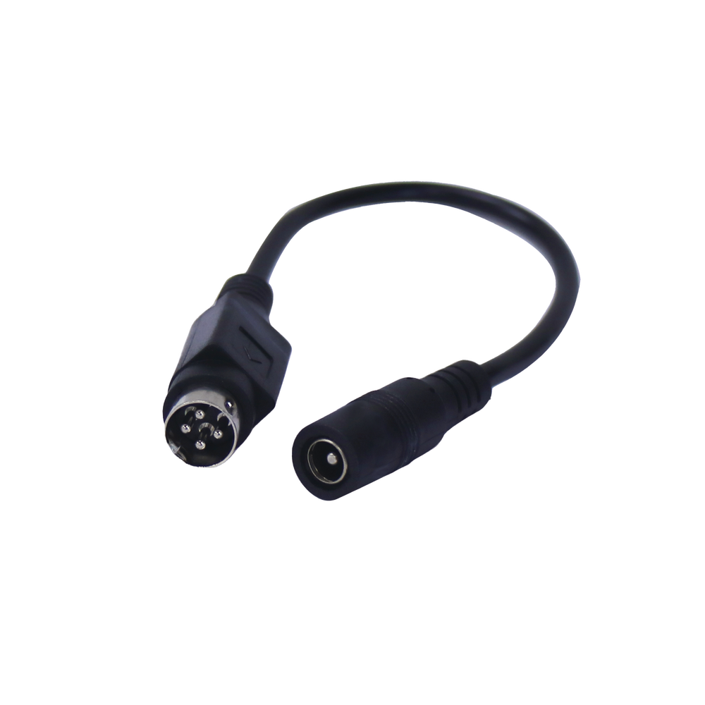 Adaptador Universal DC Hembra a Minidin 4 Pines Macho / Recomendado para DVR´s epcom / HIKVISION