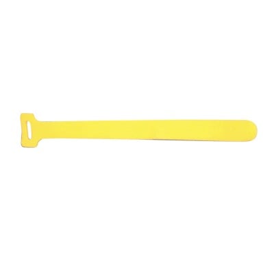 Cincho de contacto, color amarillo, 150 x 12mm (5pzs) (4300-02022)