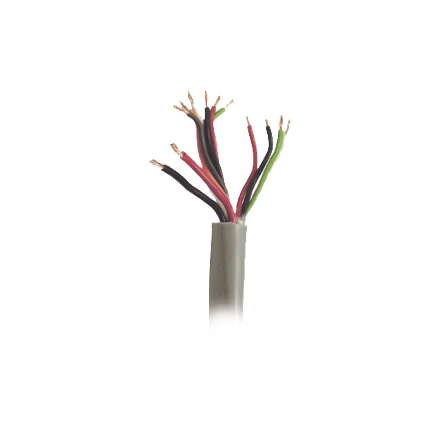 Bobina de Cable de 500 Metros (1640 Pies) / Color Gris / Sistemas de Alarmas de Intrusión y Control de Acceso / 5 Pares Calibre 22 / 1 Par Calibre 18 / Intemperie