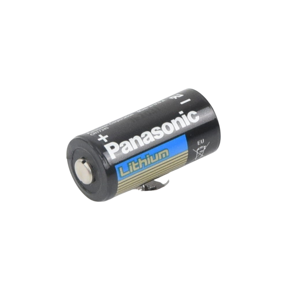 Batería de litio PANASONIC / 3 Vcc /1,550 mAh / Aplicación en transmisores de alarma inalámbricos