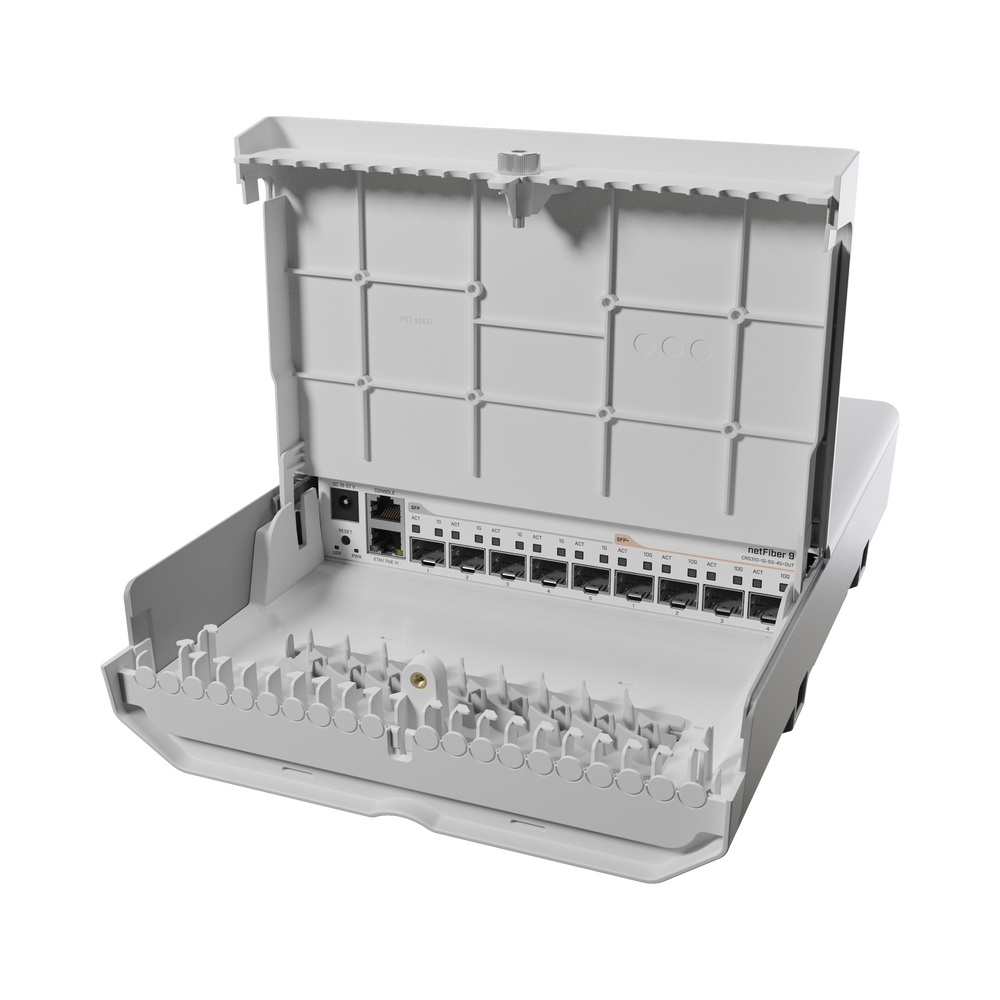 (netFiber 9) Switch 5 puertos SFP 1Gbps, 4 puertos SFP+ 10Gbps