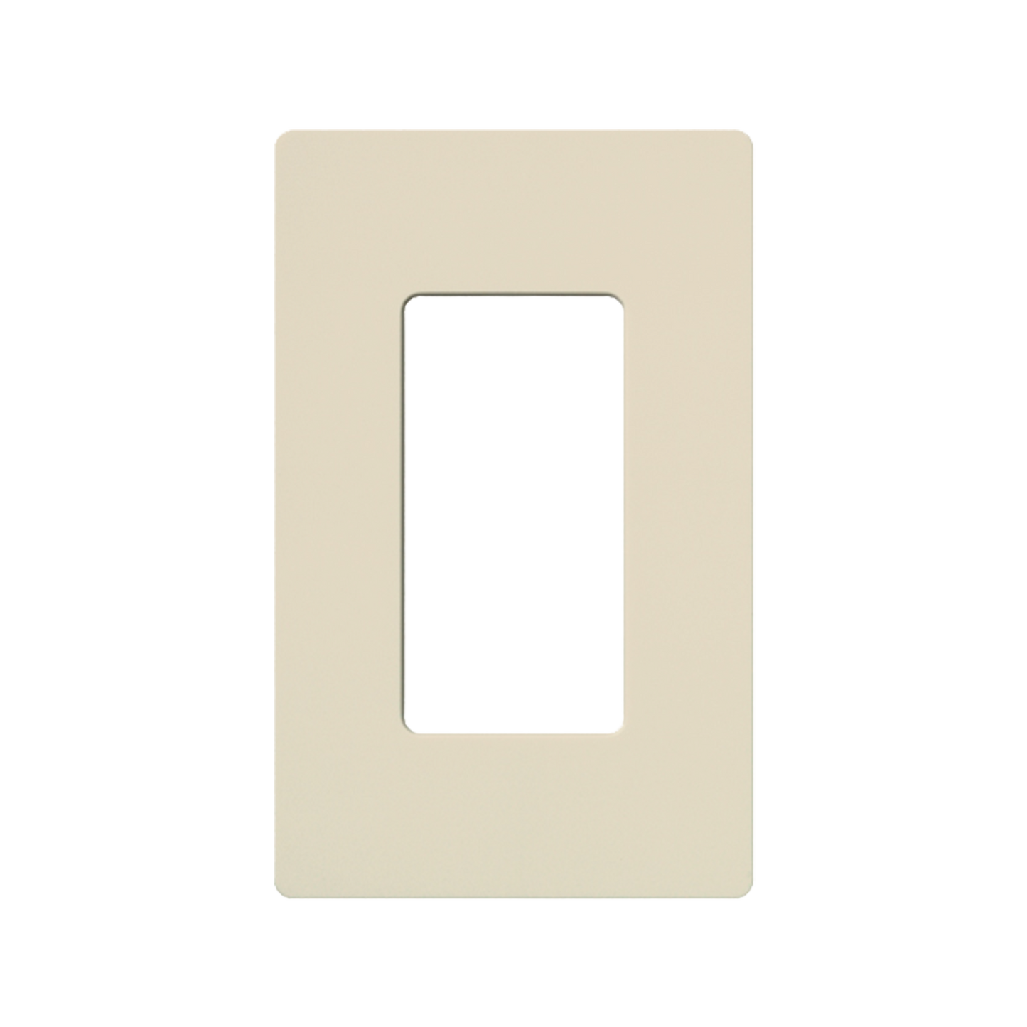 Tapa Color Light Almond para interruptor o dimmer Lutron, 1 gang, limpio y moderno