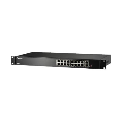 Switch PoE DirectIP 16 Fast Ethernet y 2 Gigabit Ethernet de Enlace