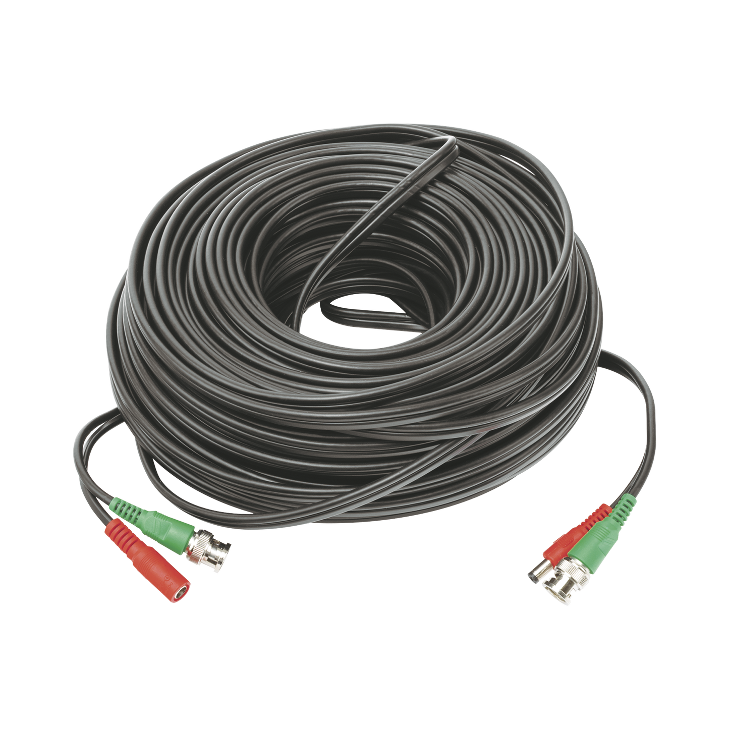 Cable coaxial ( BNC RG59 ) + Alimentación / SIAMÉS / 40 Metros / 100 % COBRE / Para Cámaras 4K / Uso interior y exterior