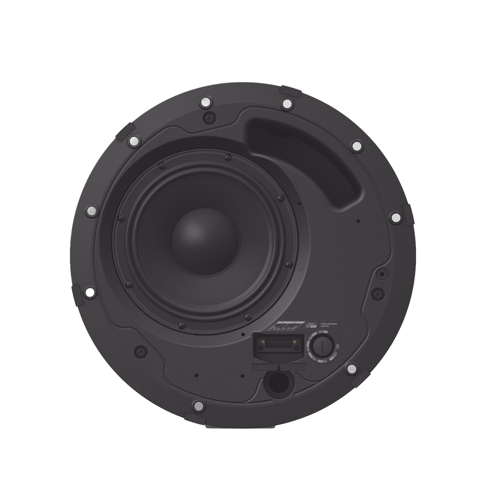 Altavoz de Techo | DesignMax | 8in | 8ohms | 70/100V | Negro