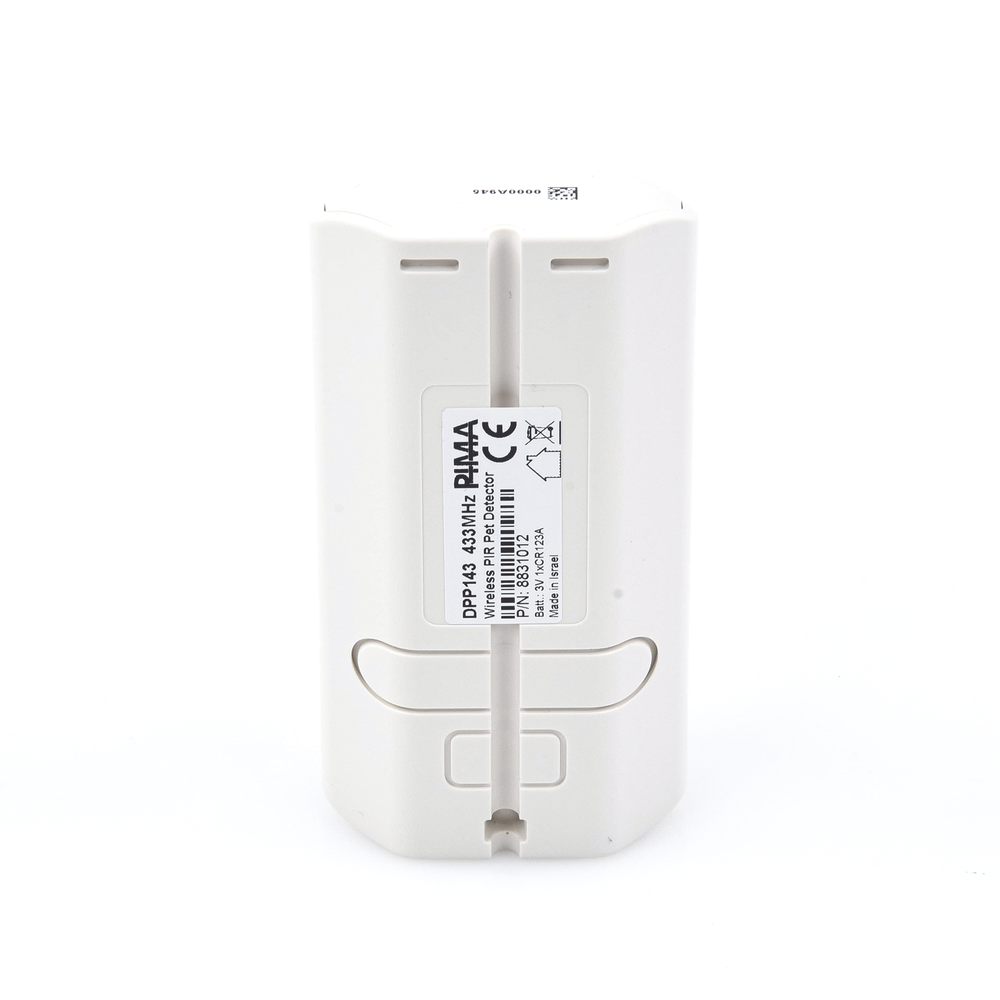 DETECTOR PIR INALAMBRICO CON INMUNIDAD A MASCOTAS DE 25KG LINEA FORCE