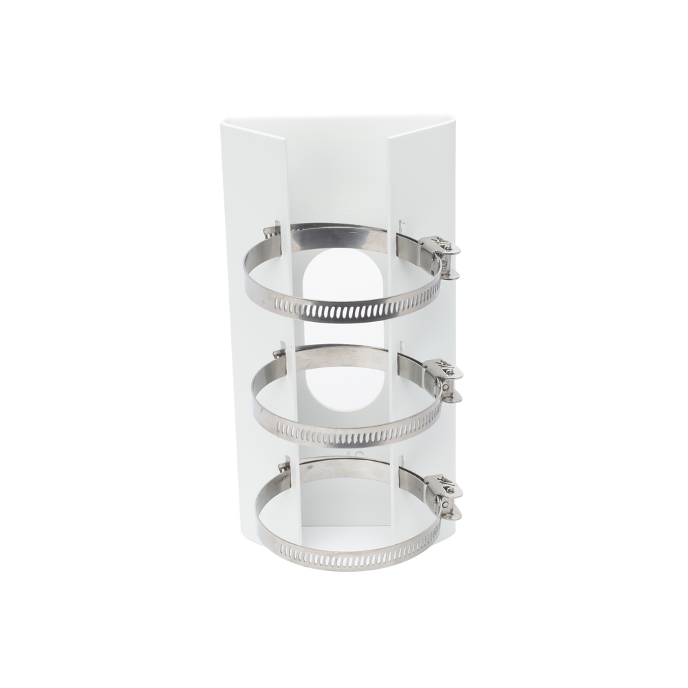 Montaje Vertical para Poste / Material de Acero Inoxidable