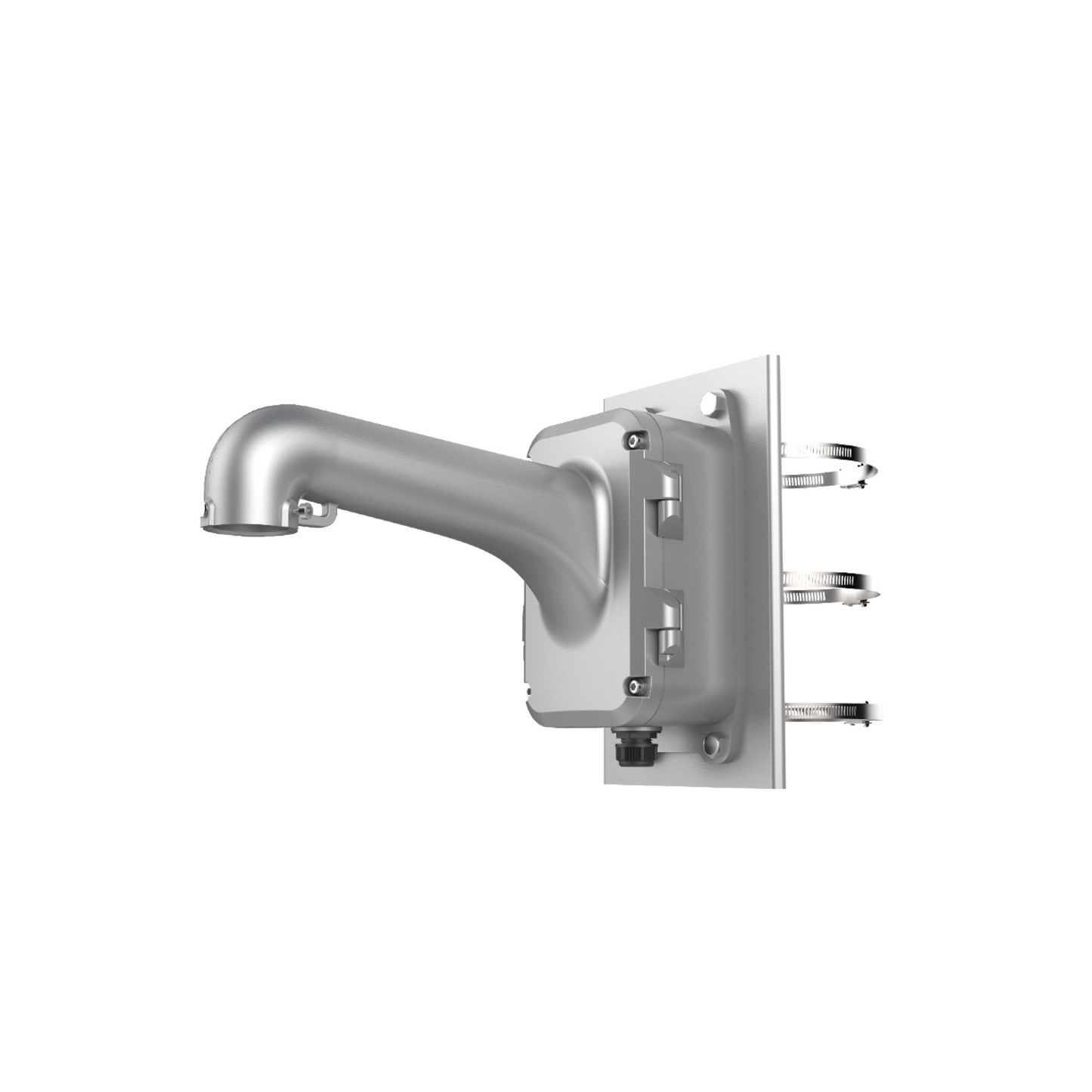 Montaje de Poste con Caja de Conexiones de Acero inoxidable para Domos PTZ Hikvision