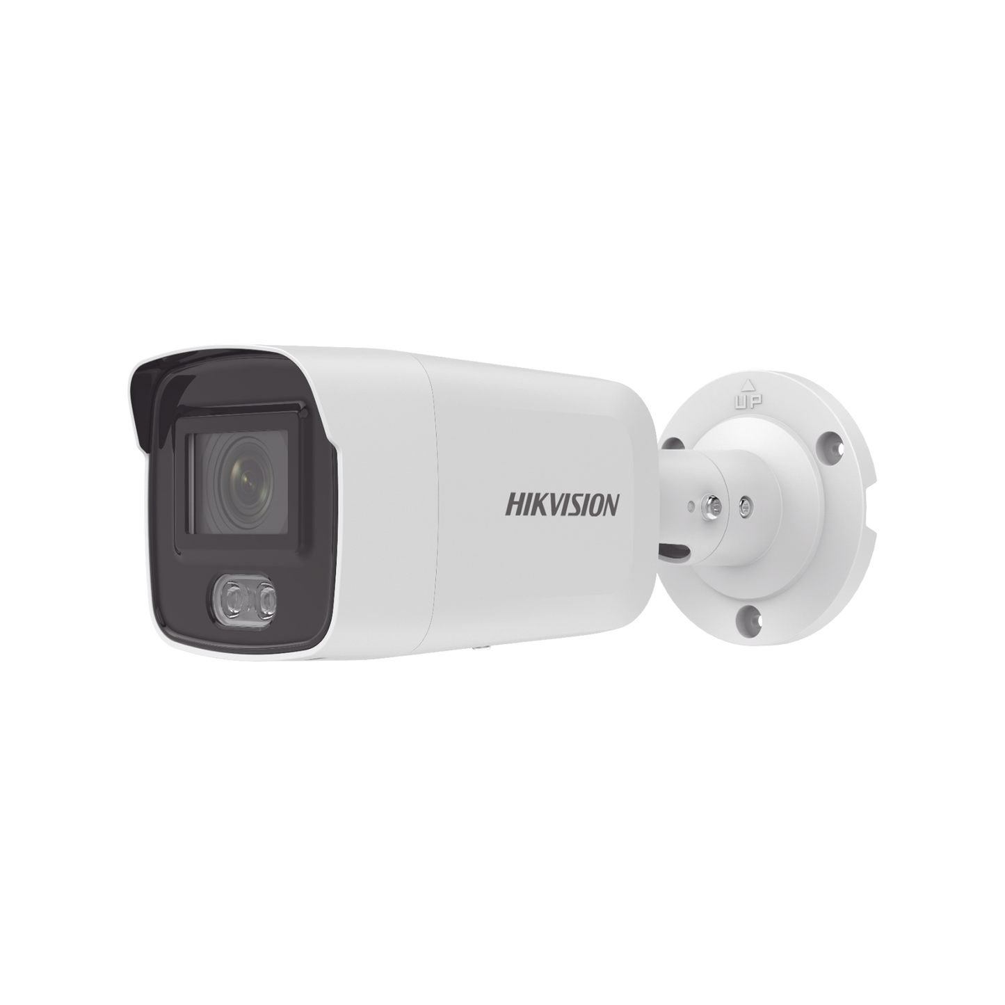 Bullet IP 4 Megapixel / Imagen a Color 24/7 / Lente 2.8 mm / Luz Blanca 40 mts / Micrófono Integrado / WDR 130 dB / Exterior IP67 / Captura Facial / Videoanaliticos (Filtro de Falsas Alarmas) / Metal / MicroSD