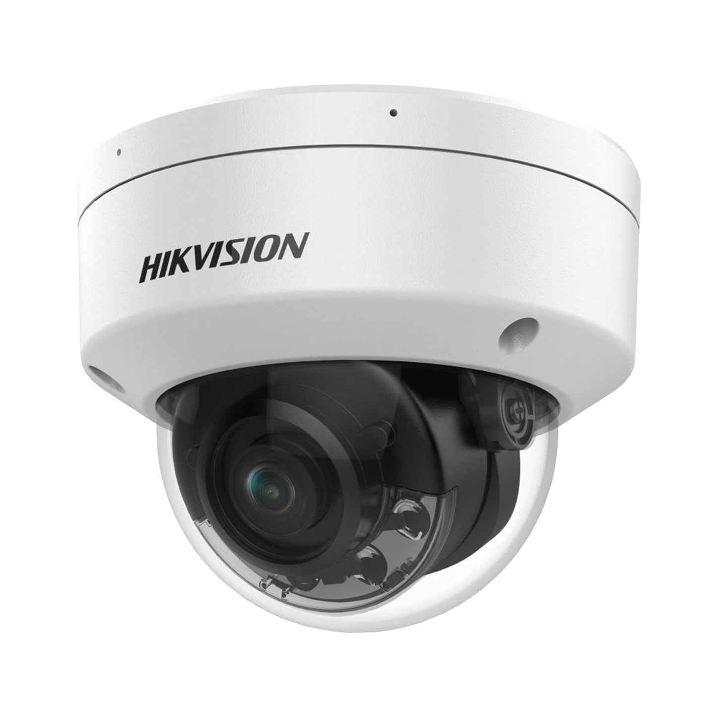 Domo IP 8 Megapixel / Lente 2.8 mm / Dual Light (30 mts IR + 30 mts Luz Blanca / Microfono Integrado / E-S de Audio / Exterior IP67 / WDR 130 dB / Videoanaliticos (Filtro de Falsas Alarmas) / Captura Facial